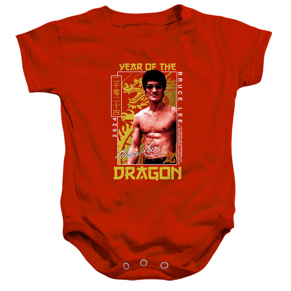Bruce Lee - Framed Year Of The Dragon Infant Snapsuit
