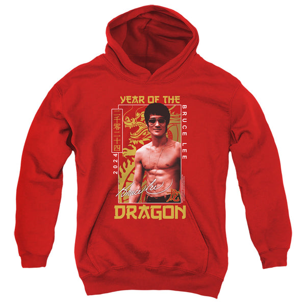 Bruce Lee - Framed Year Of The Dragon Youth Hooded Sweatshirt