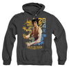 Bruce Lee - Two Tone Year Of The Dragon Adult Heather Hoodie