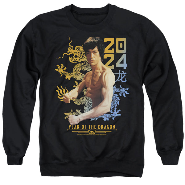 Bruce Lee - Two Tone Year Of The Dragon Adult Crewneck Sweatshirt