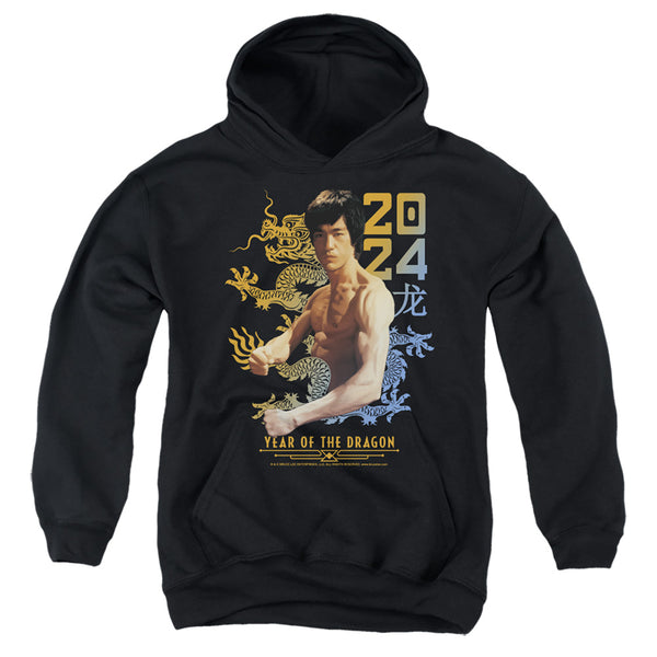 Bruce Lee - Two Tone Year Of The Dragon Youth Hooded Sweatshirt
