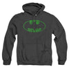 Batman - St. Patrick's Day Shamrock Logo Adult Heather Hoodie