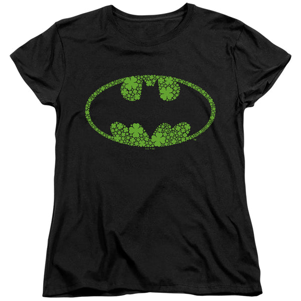 Batman - St. Patrick's Day Shamrock Logo Women's Short Sleeve