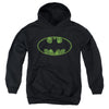 Batman - St. Patrick's Day Shamrock Logo Youth Hooded Sweatshirt
