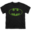 Batman - St. Patrick's Day Shamrock Logo Youth Short Sleeve