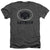 Batman - Mask In Oval Adult Regular Fit Heather Short Sleeve