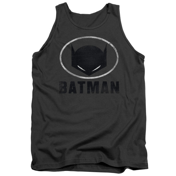 Batman - Mask In Oval Adult Tank Top