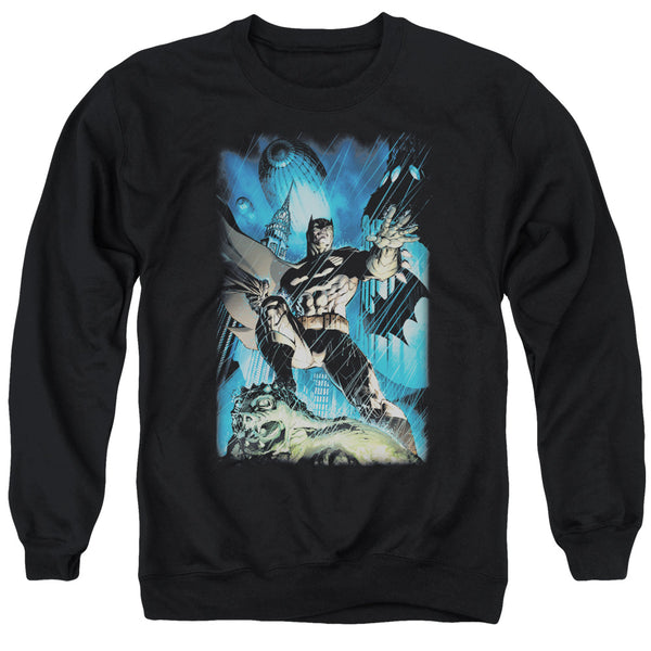 Batman - Stormy Dark Knight Adult Crewneck Sweatshirt