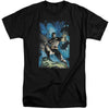 Batman - Stormy Dark Knight Adult Tall Fit Short Sleeve