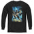 Batman - Stormy Dark Knight L - S Youth