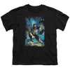 Batman - Stormy Dark Knight Youth Short Sleeve