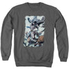 Batman - Punch Adult Crewneck Sweatshirt