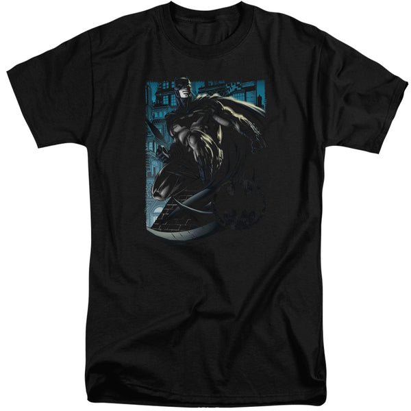 Batman - Knight Falls In Gotham Adult Tall Fit Short Sleeve