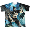Batman - Rainy Rooftop Youth Short Sleeve 100% Poly
