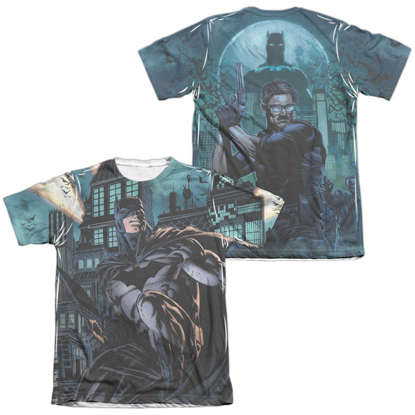 Batman - Coming For You (Front - Back Print) Adult Regular Fit Short Sleeve 65 - 35 Poly - Cotton