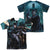Batman - Coming For You (Front - Back Print) Adult Regular Fit Short Sleeve 100% Poly