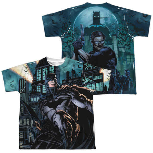Batman - Coming For You (Front - Back Print) Youth Short Sleeve 100% Poly