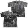 Batman - Grey Race (Front - Back Print) Youth Short Sleeve 100% Poly
