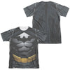 Batman - Uniform (Front - Back Print) Adult Regular Fit Short Sleeve 65 - 35 Poly - Cotton