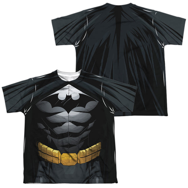 Batman - Uniform (Front - Back Print) Youth Short Sleeve 100% Poly