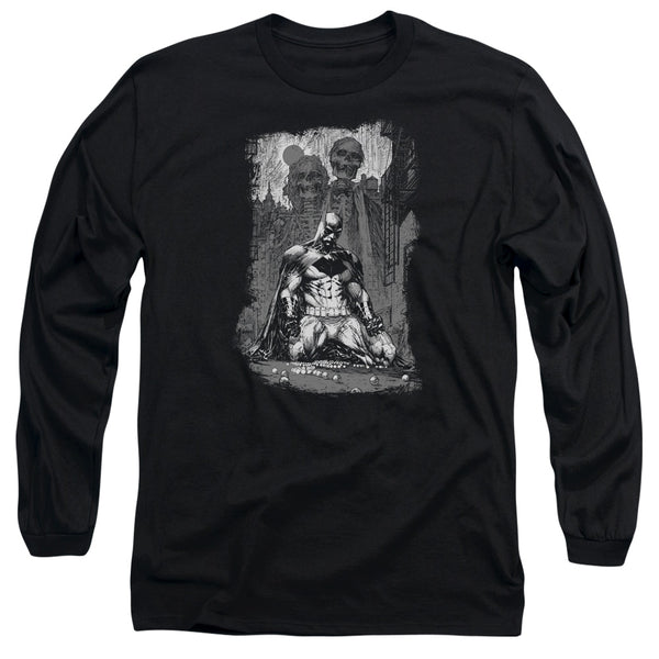 Batman - Sketchy Shadows Adult Long Sleeve