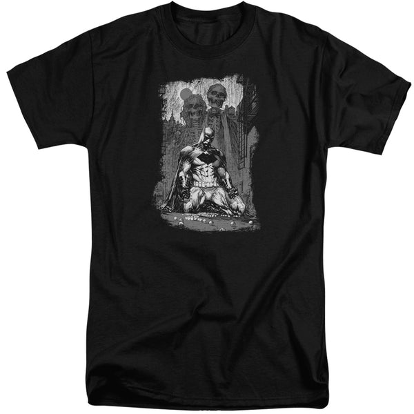 Batman - Sketchy Shadows Adult Tall Fit Short Sleeve