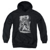 Batman - Sketchy Shadows Youth Hooded Sweatshirt
