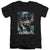 Batman - Fighting The Storm Adult Slim Fit V Neck Cotton
