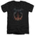 Batman - Smoke & Fire Adult Slim Fit V Neck Cotton