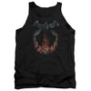 Batman - Smoke & Fire Adult Tank Top
