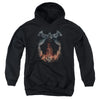Batman - Smoke & Fire Youth Hooded Sweatshirt