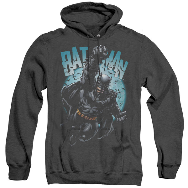 Batman - Moon Knight Adult Heather Hoodie