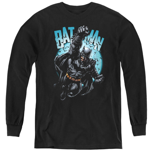 Batman - Moon Knight L - S Youth