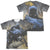 Batman - In Shadow (Front - Back Print) Adult Regular Fit Short Sleeve 65 - 35 Poly - Cotton