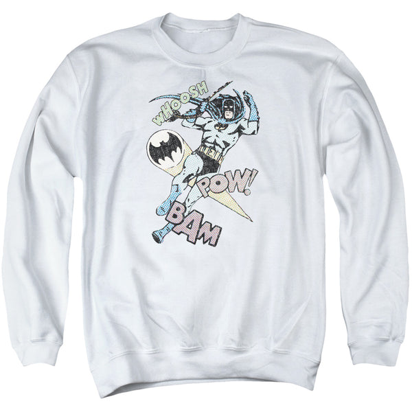 Batman - Halftone Swing Adult Crewneck Sweatshirt