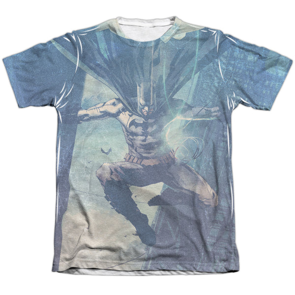Batman - Skyscrapers Adult Regular Fit Short Sleeve 65 - 35 Poly - Cotton