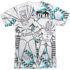 Batman - Gaudy Bat Adult Regular Fit Short Sleeve 100% Poly