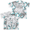 Batman - Gaudy Bat (Front - Back Print) Youth Short Sleeve 100% Poly