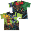 Batman - Getaway (Front - Back Print) Youth Short Sleeve 100% Poly