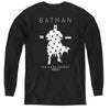 Batman - Star Silhouette L - S Youth