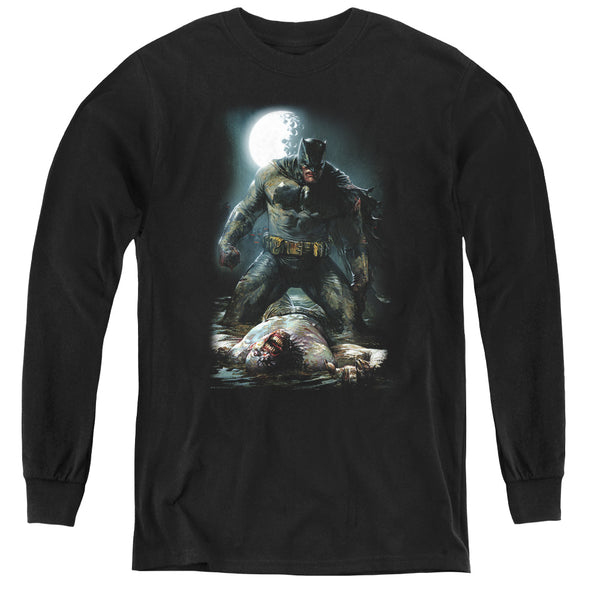 Batman - Mudhole L - S Youth