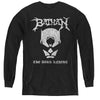 Batman - Black Metal Batman L - S Youth