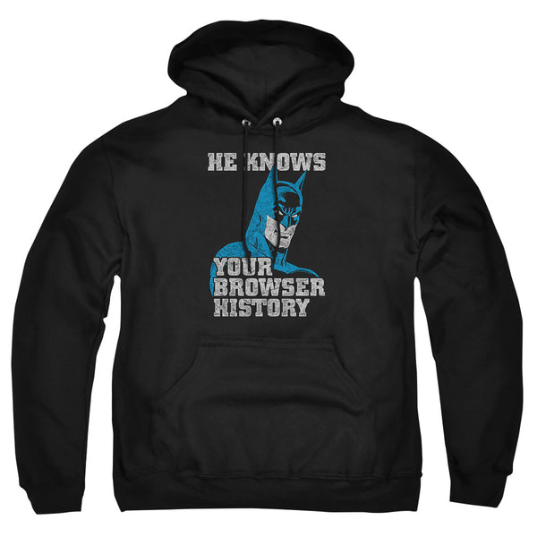 Batman - Batman Knows Adult Pullover Hoodie