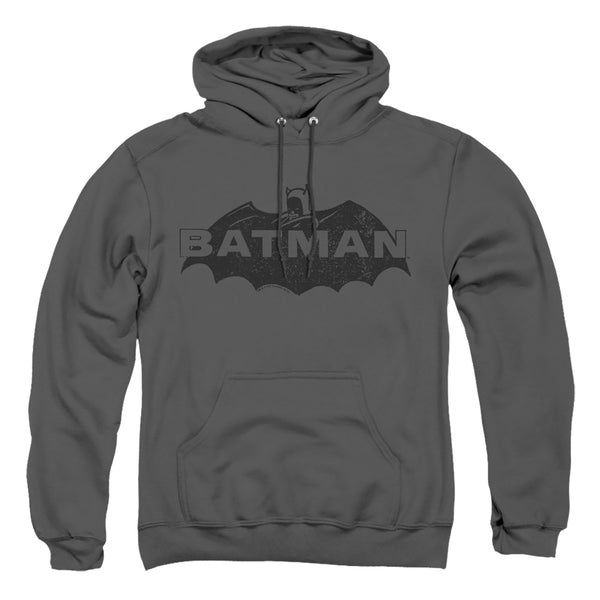 Batman - Newsprint Logo Adult Pullover Hoodie