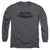 Batman - Newsprint Logo Adult Long Sleeve
