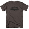 Batman - Newsprint Logo Adult Regular Fit Short Sleeve