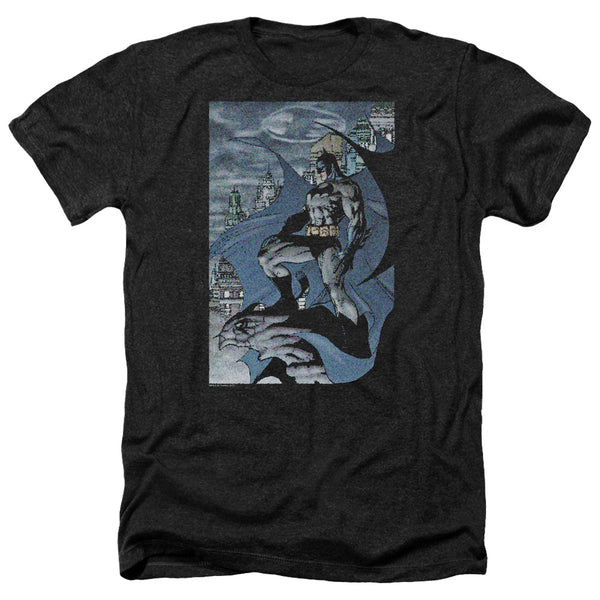 Batman - Seurbat Adult Regular Fit Heather Short Sleeve