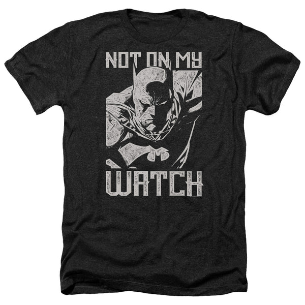 Batman - Watch Adult Regular Fit Heather Short Sleeve