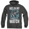 Batman - Not On My Watch Adult Heather Hoodie