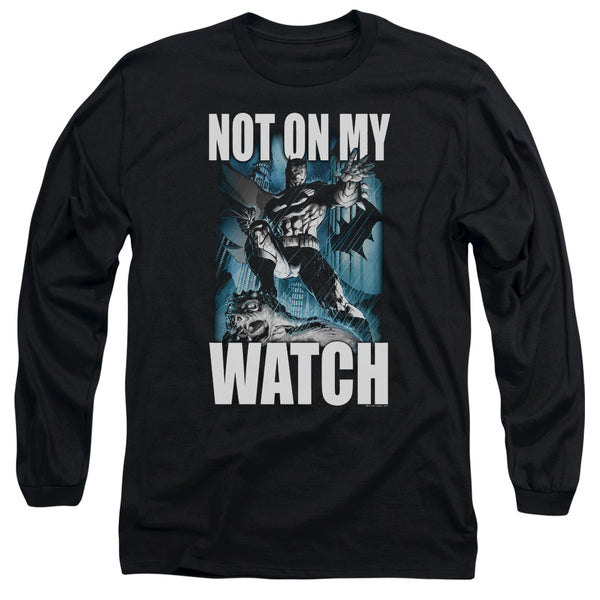 Batman - Not On My Watch Adult Long Sleeve